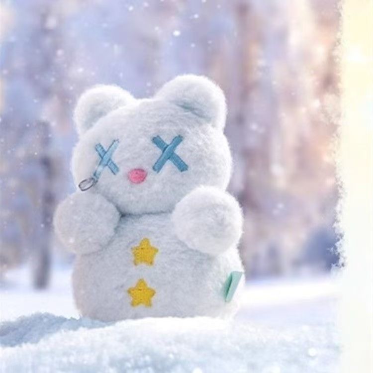 FINDING UNICORN x Shinwoo 「The Cold Hug: 冬の温もり」 ぬいぐるみ