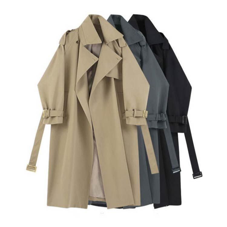 新品❗️MATUSE ロングスプリング トレンチコート レディース 春 ロング スプリングコート 春