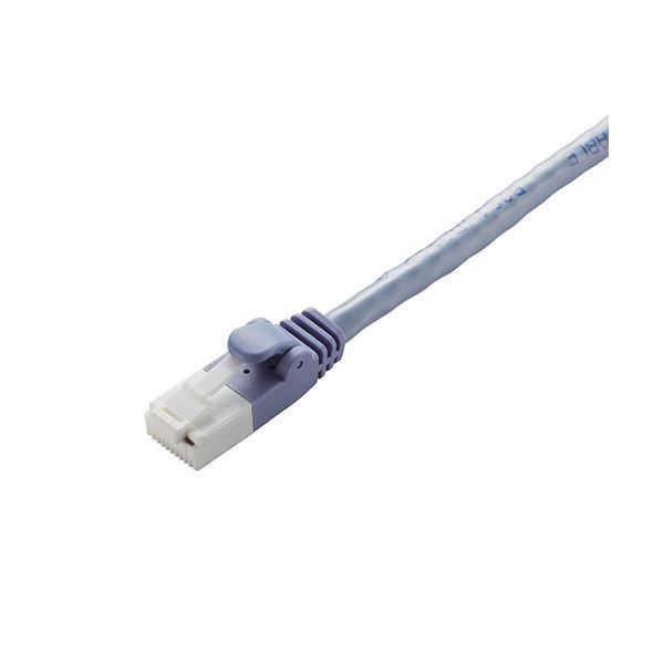 エレコム LANケーブル/CAT6対応/EU RoHS指令準拠/爪折れ防止/簡易パッケージ仕様/7m/ブルー LD-GPT/BU7/RSX5