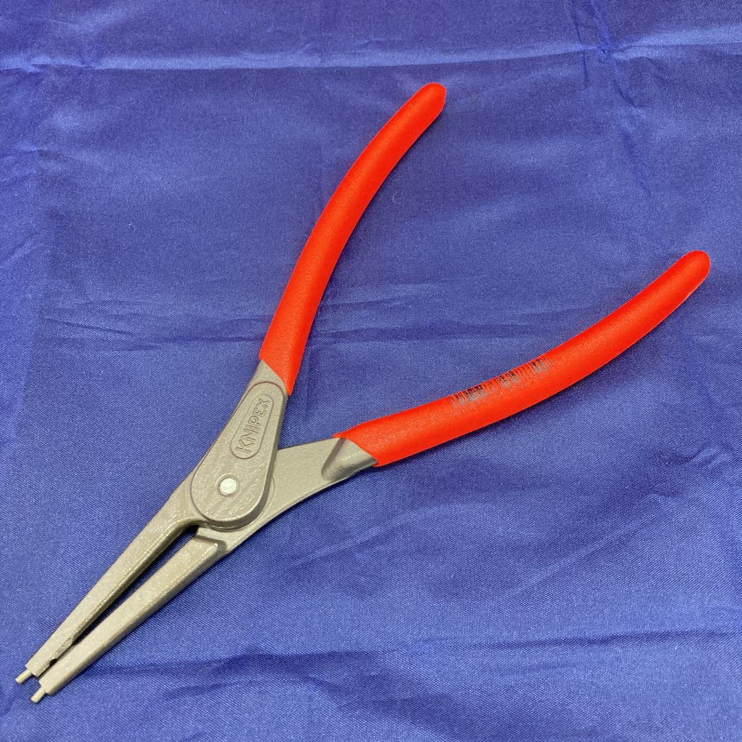 クニペックス KNIPEX 4911-A2 軸用精密スナップリングプライヤー 直(SB