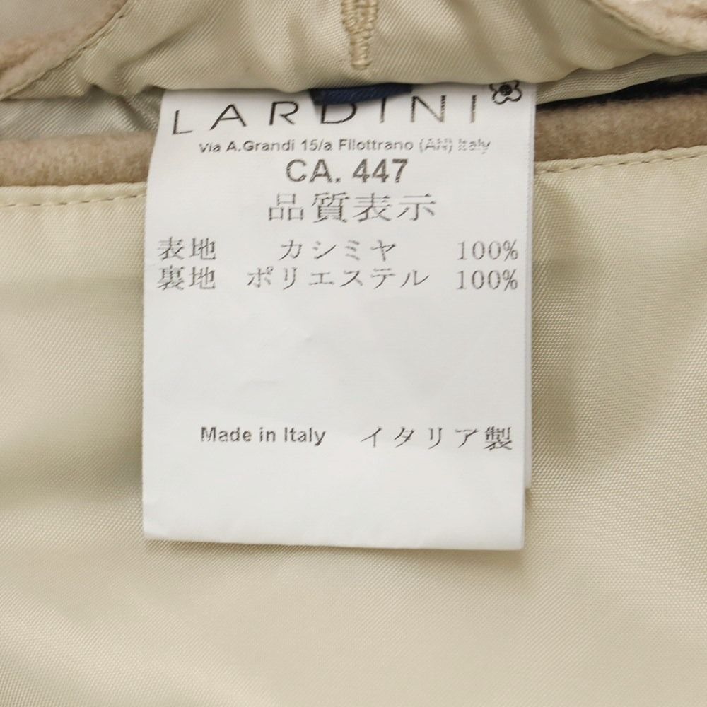 中古】ラルディーニ LARDINI カシミヤ チェスターフィールドコート