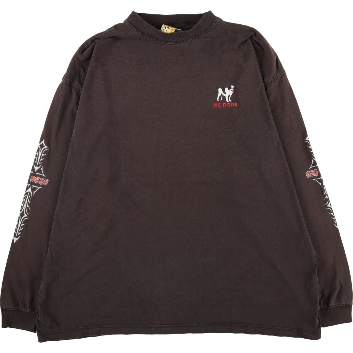 古着 ビッグドッグス BIG DOGS ロングTシャツ ロンT USA製 メンズXXL/eaa438436