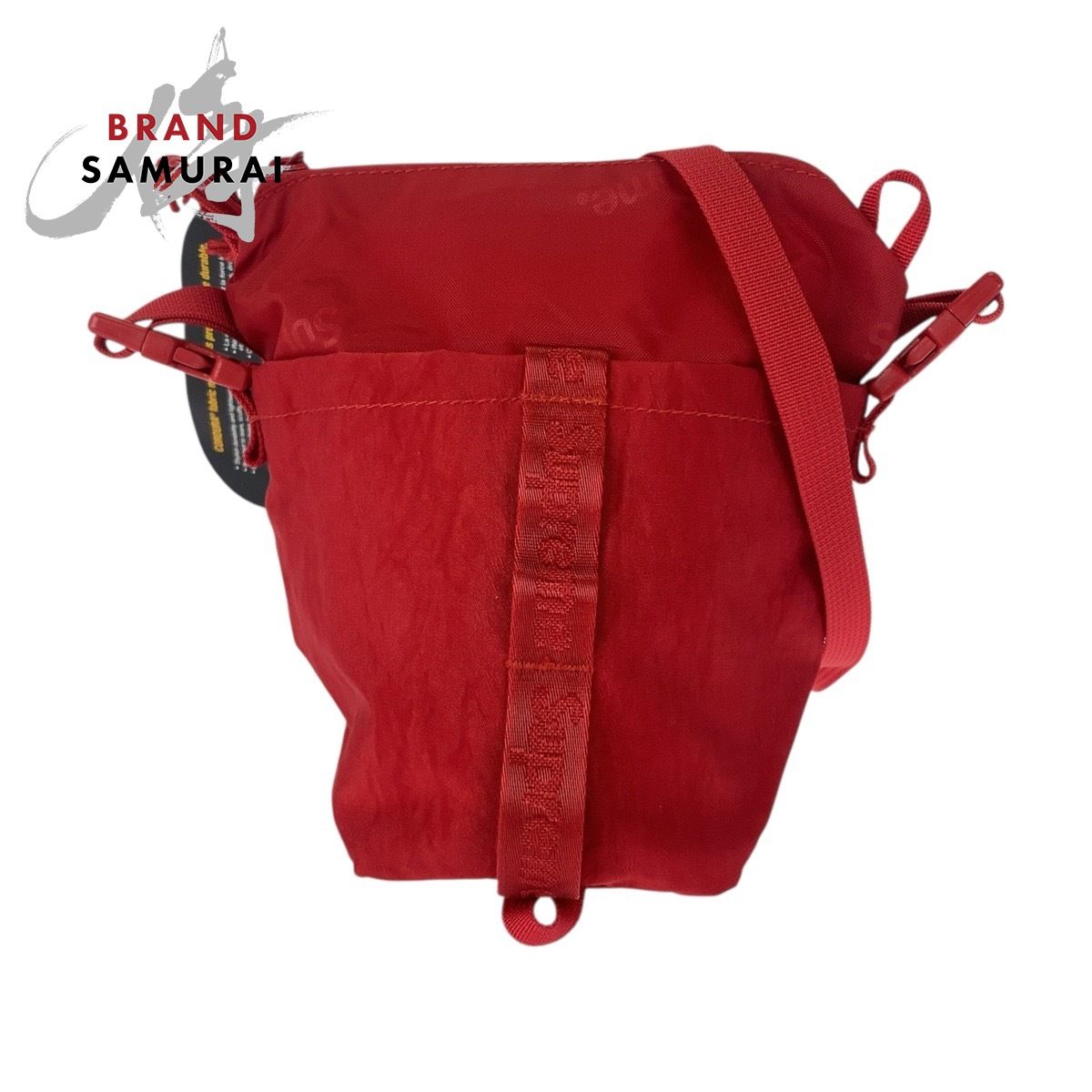 超 Supreme シュプリーム CORDURA レッド ナイロン ショルダーバッグ ポシェット レディース 505614