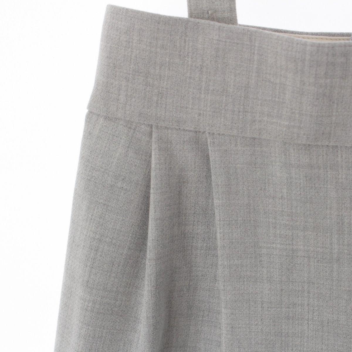 ヨリ 21AW ハイウエスト サスペンダースティック パンツ ボトムス  