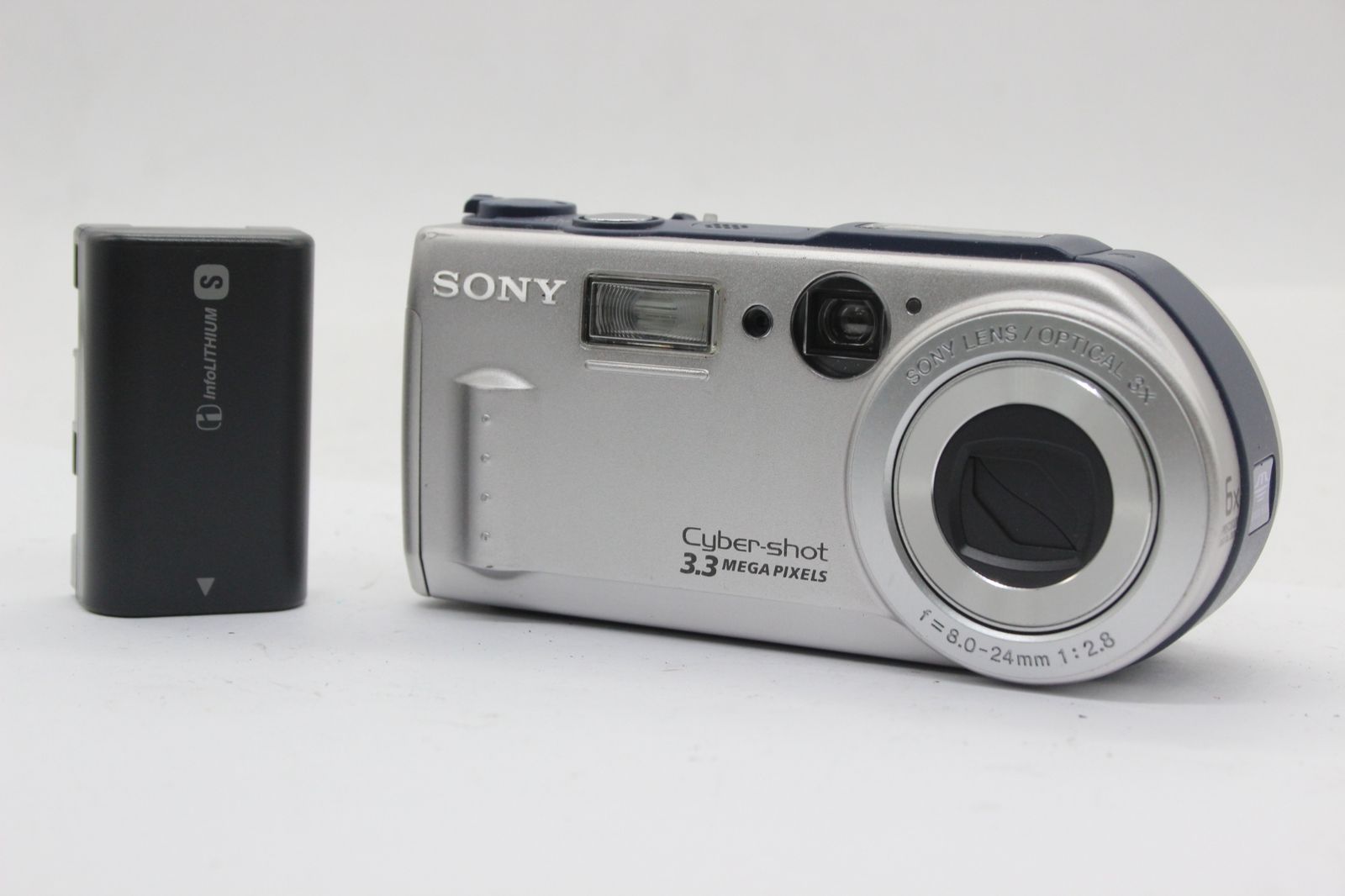 SONY 【返品保証】 ソニー SONY Cyber-shot DSC-P1 6x バッテリー付き コンパクトデジタルカメラ s9914