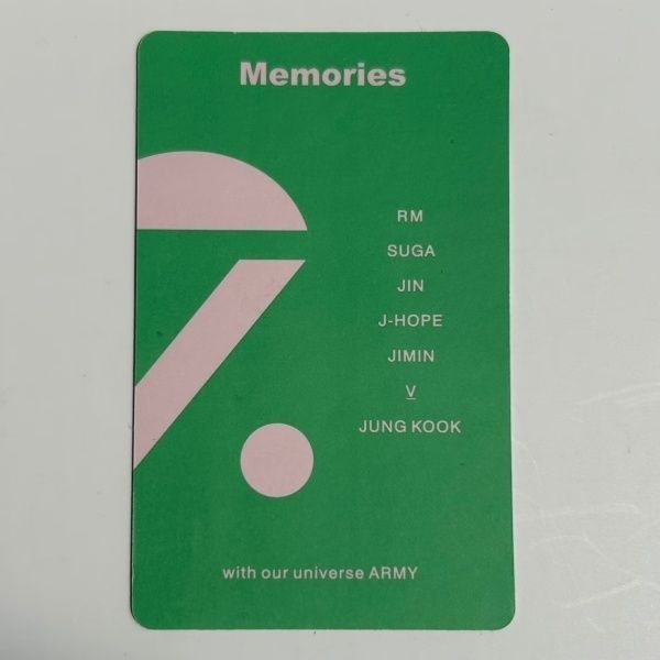 BTS MEMORIES OF 2020 Blu-ray トレカ ジン BTS Memories 2020 BluRay ジン トレカ付き - メルカリ