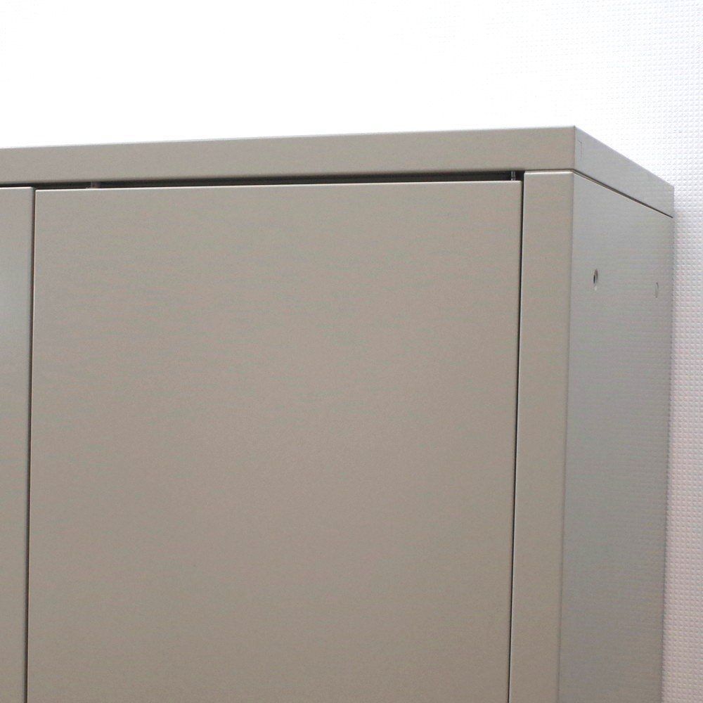 チェハ Ceha ハイキャビネット両開き書庫 ５段棚 収納庫 書類棚 鍵有り チェハ Ceha ハイキャビネット 両開き書庫 5段棚 幅880 奥行400