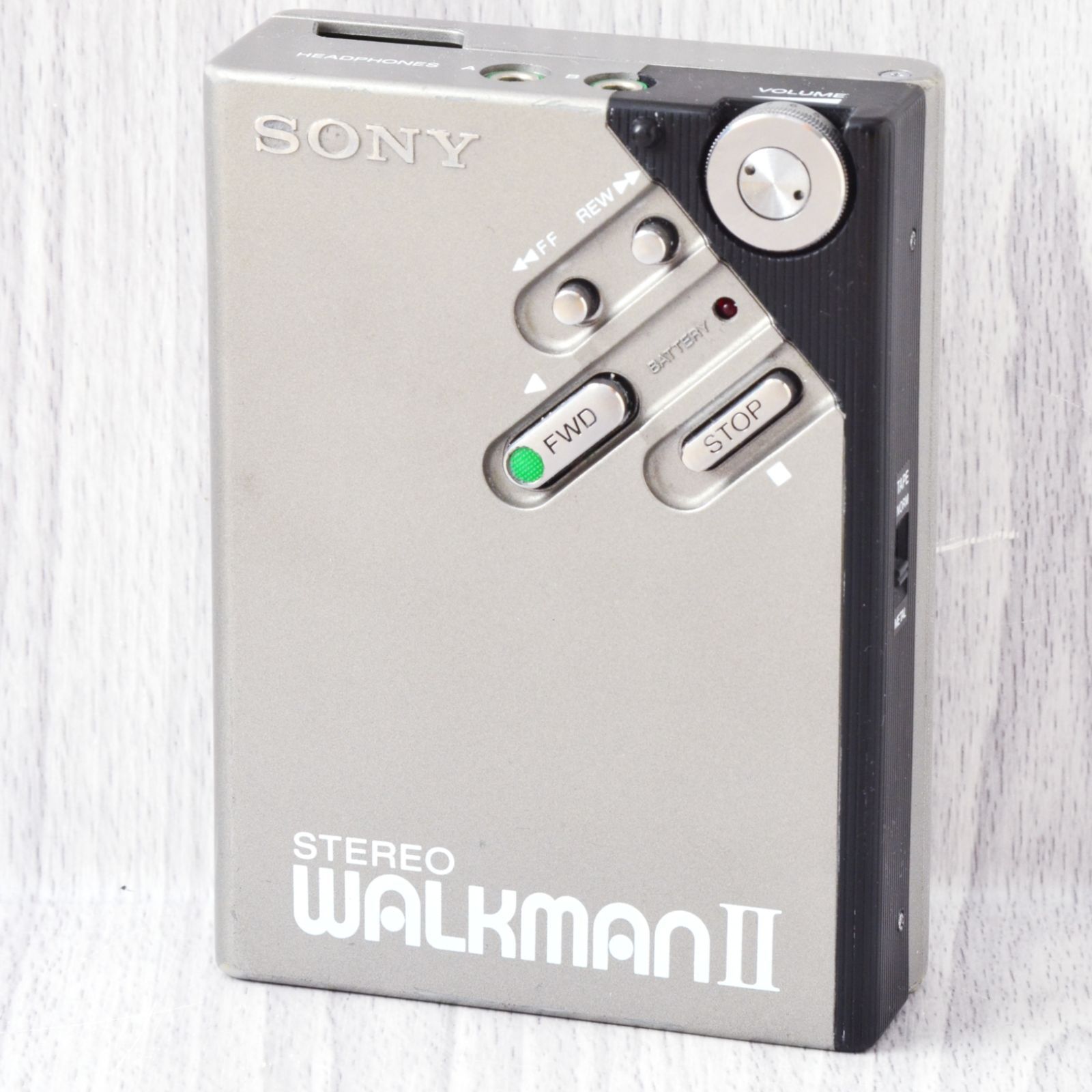 数量は多】 SONY WALKMAN WM-2 カセットウォークマン 修理 整備済 完動