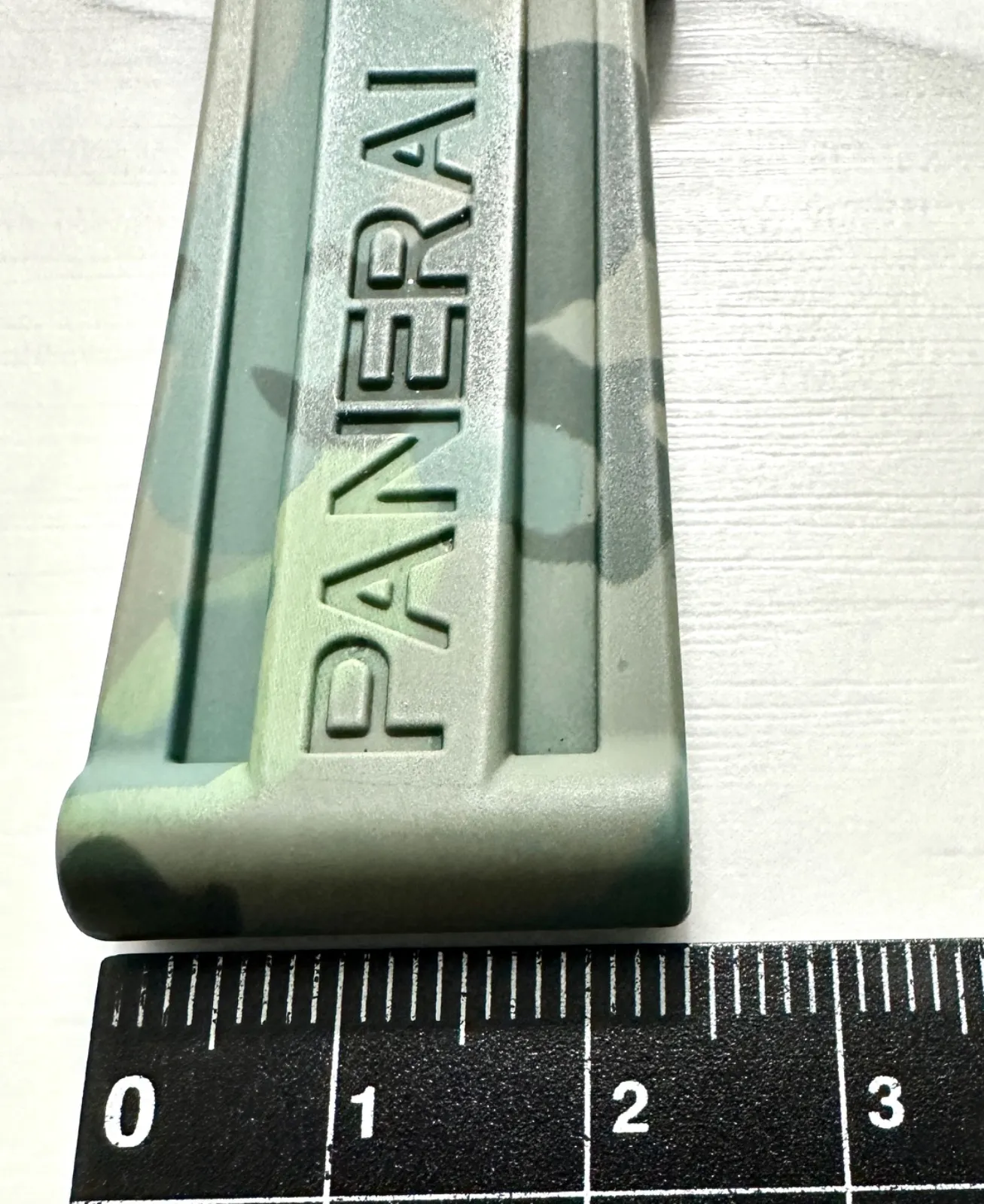 希少 純正パーツ PANERAI パネライ ラバーベルト カモフラ