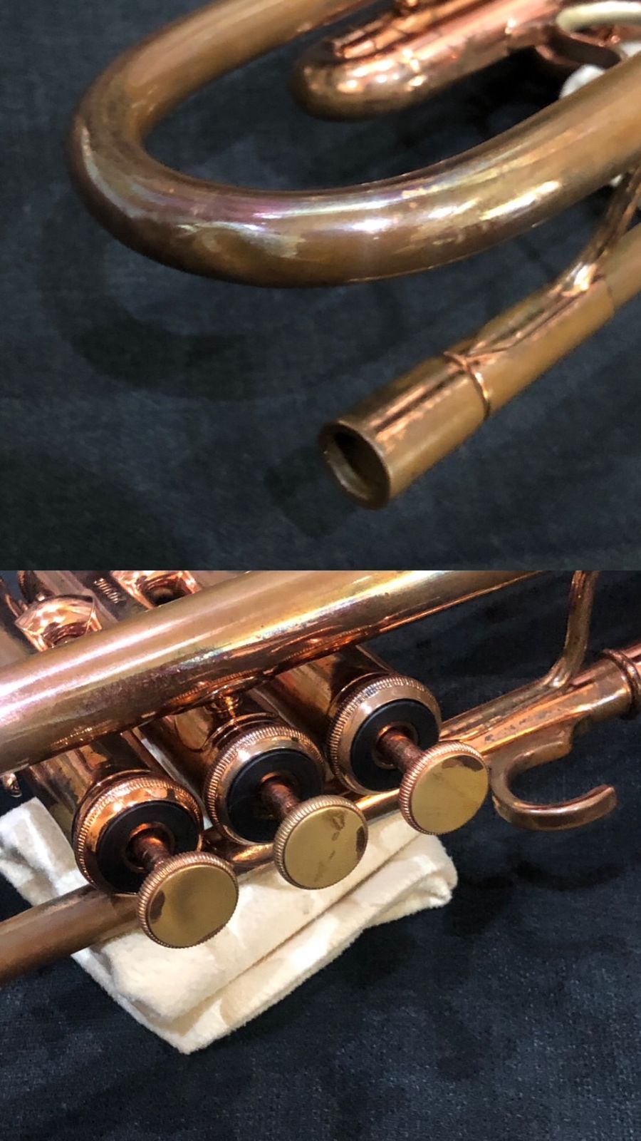 ジェロームカレ シンフォニック 464 コパー B♭トランペット【中古