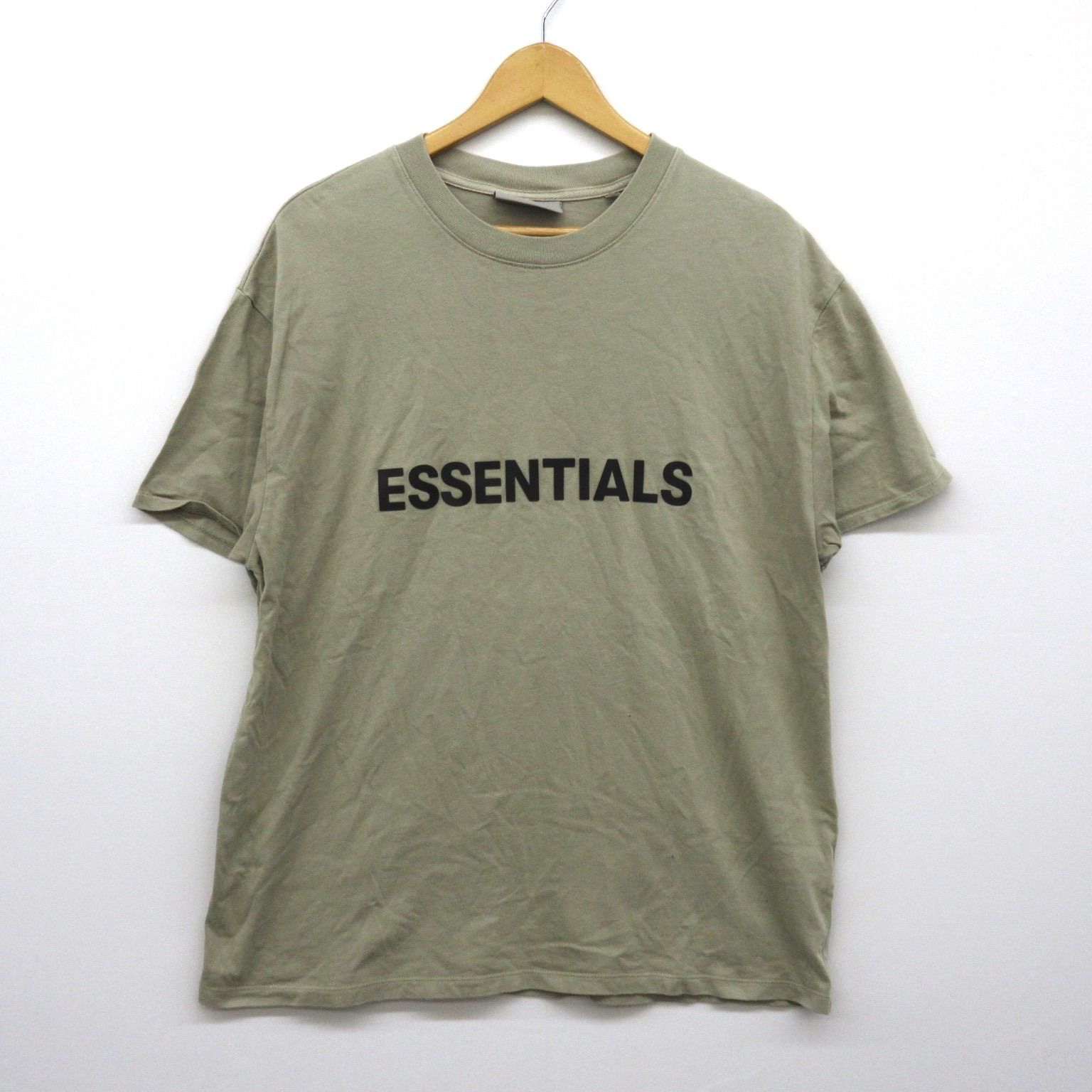 ESSENTIALS エッセンシャルズ fear of god Tシャツ Sサイズ ベージュ系 