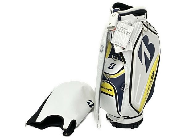 BRIDGESTONE GOLF ブリヂストン TOUR B キャディバッグ CBG001 ゴルフ用品 中古 美品 N7890345 ...