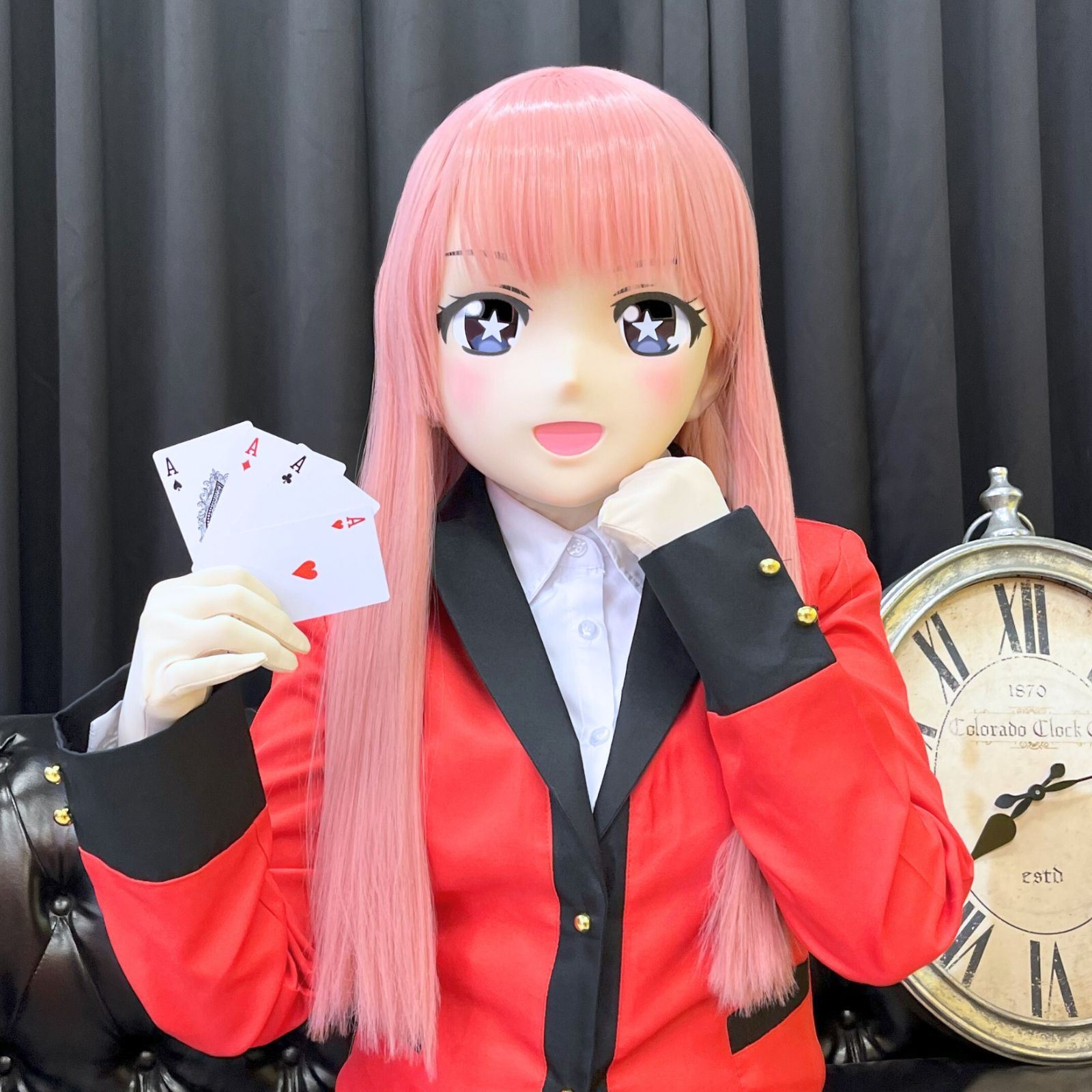KAWAII EX-88 コスプレ アニメマスク 仮装 着ぐるみ むにむに