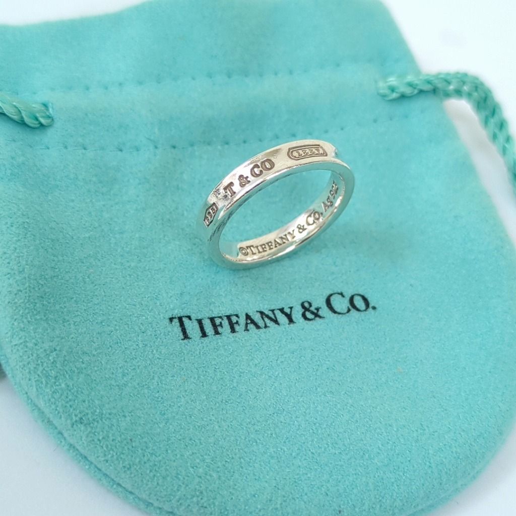 【美品】16号 Tiffany ティファニー 1837 ナローリング SV925 TIFFANY ティファニー ナローリング AG925 1837 約16号 - メルカリ