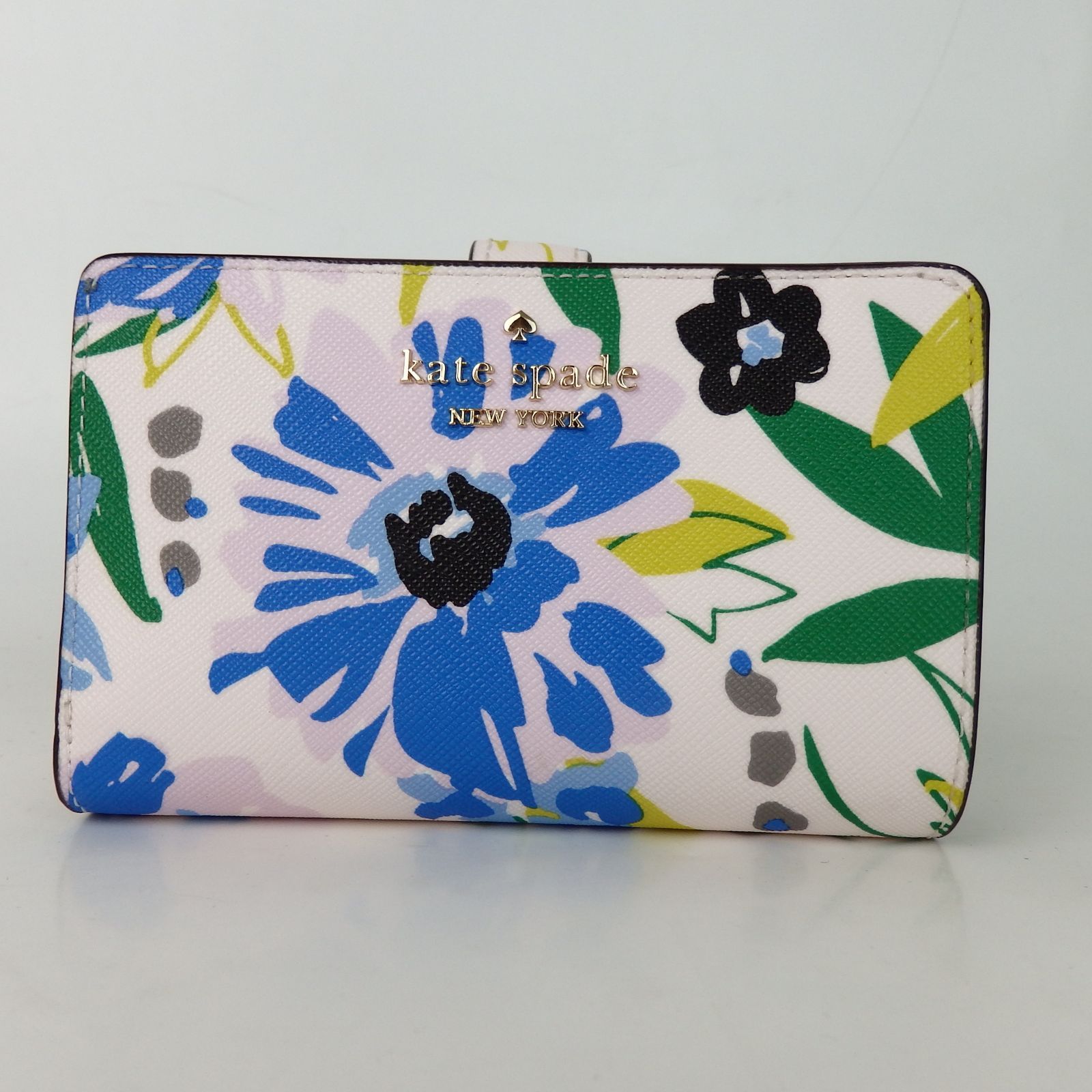 kate spade new york】ケイトスペードニューヨーク 花柄 二つ折り財布