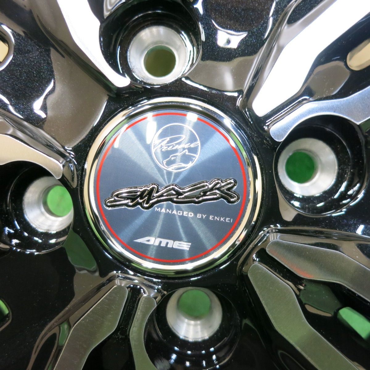 送料無料] キレイ！2本☆SMACK ENKEI CREST 共豊 スマック エンケイ  