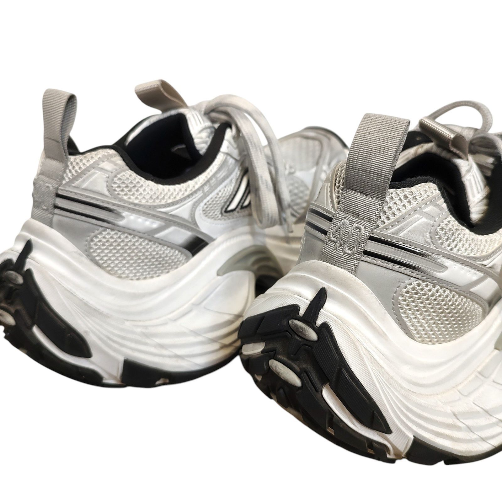 BALENCIAGA バレンシアガ 10XL スニーカー 792779 40 ホワイト×グレー