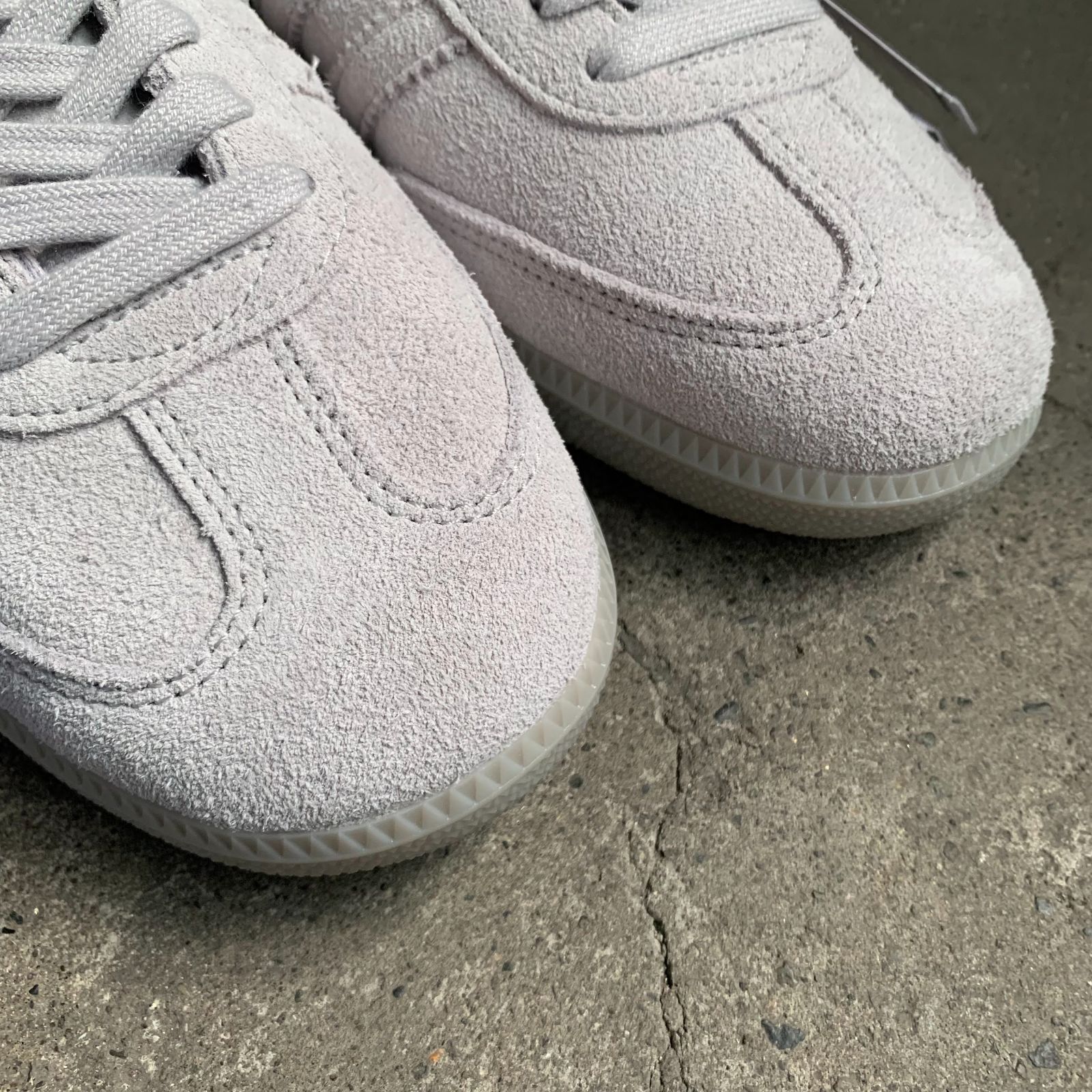 417 EDIFICE x adidas Originals 25aw 別注 SAMBA OG Grey Two 28cm 