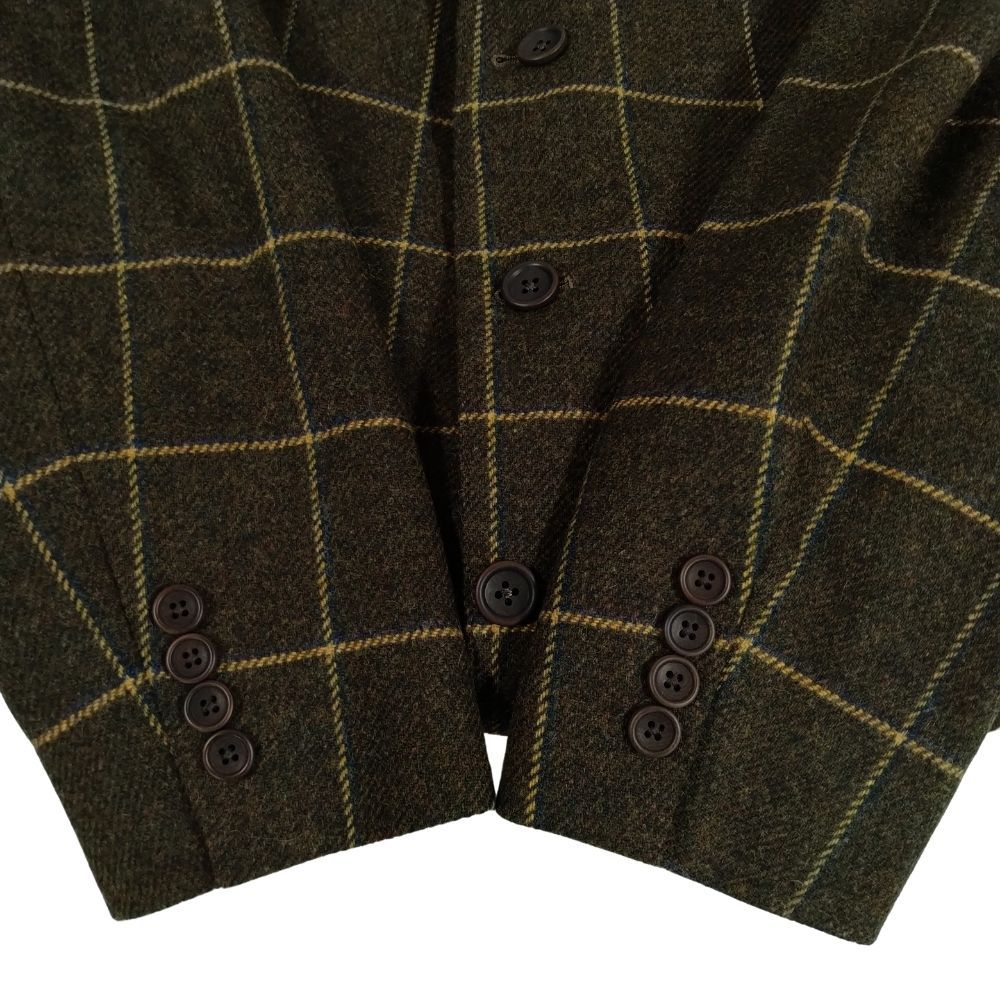 BROOKS BROTHERS ブルックスブラザーズ チェック ジャケット ブラウン