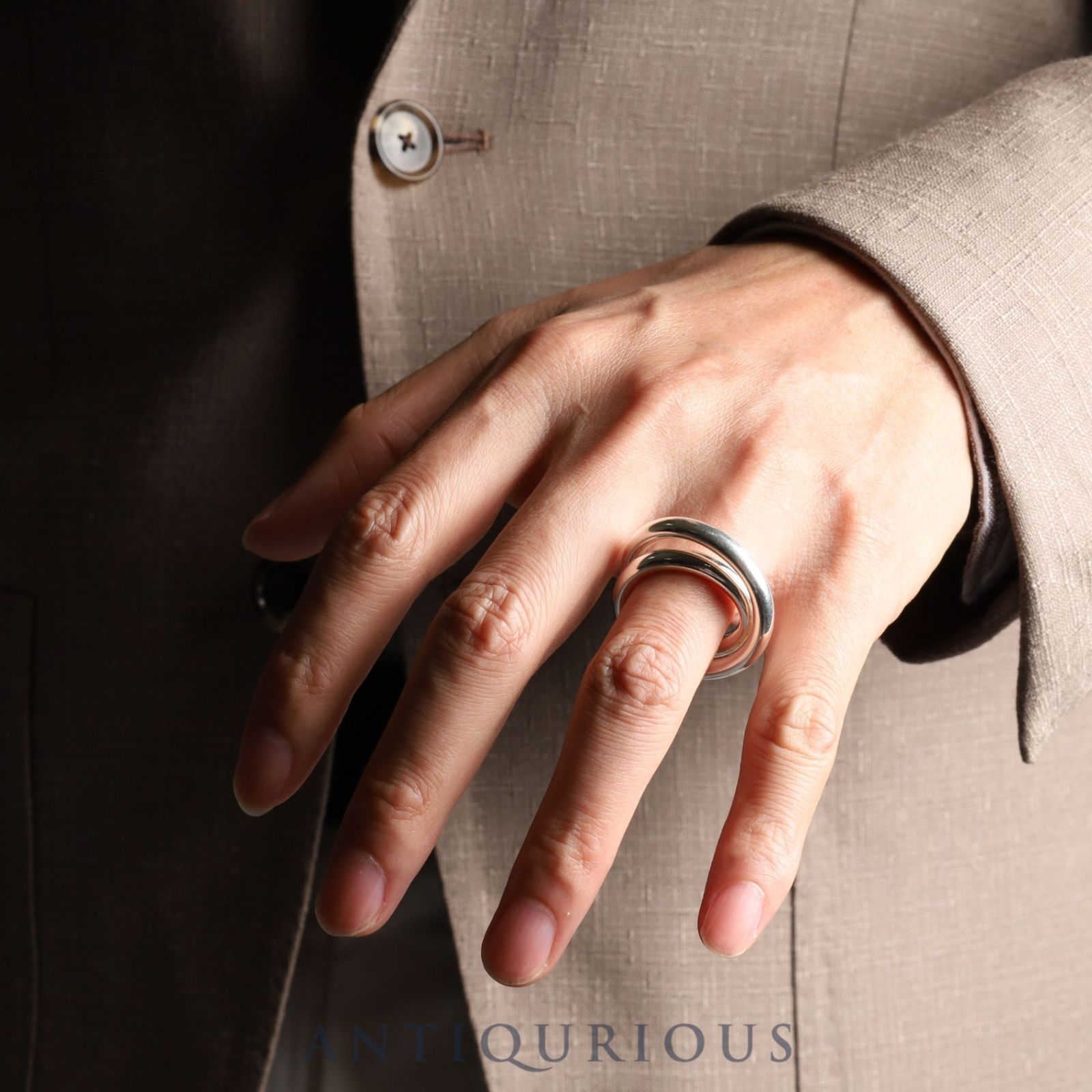 エルメス　ヴェルティージュ　リング　新品未使用 エルメス リング ヴェルティージュ SV925 #50 | 東京銀座の