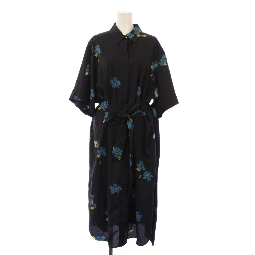 ピーエスポールスミス PS Paul Smith シャツワンピース ミモレ