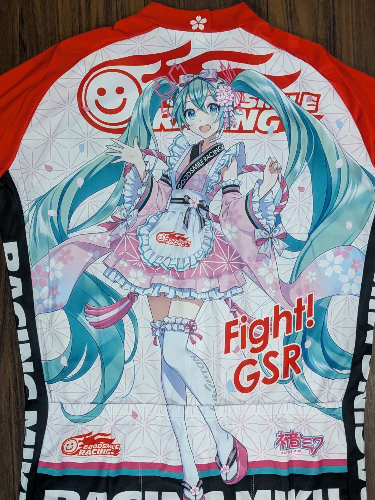 AURORA レーシングミク 2021 サイクルジャージ L 晴れ着Ver. 初音ミク 自転車
