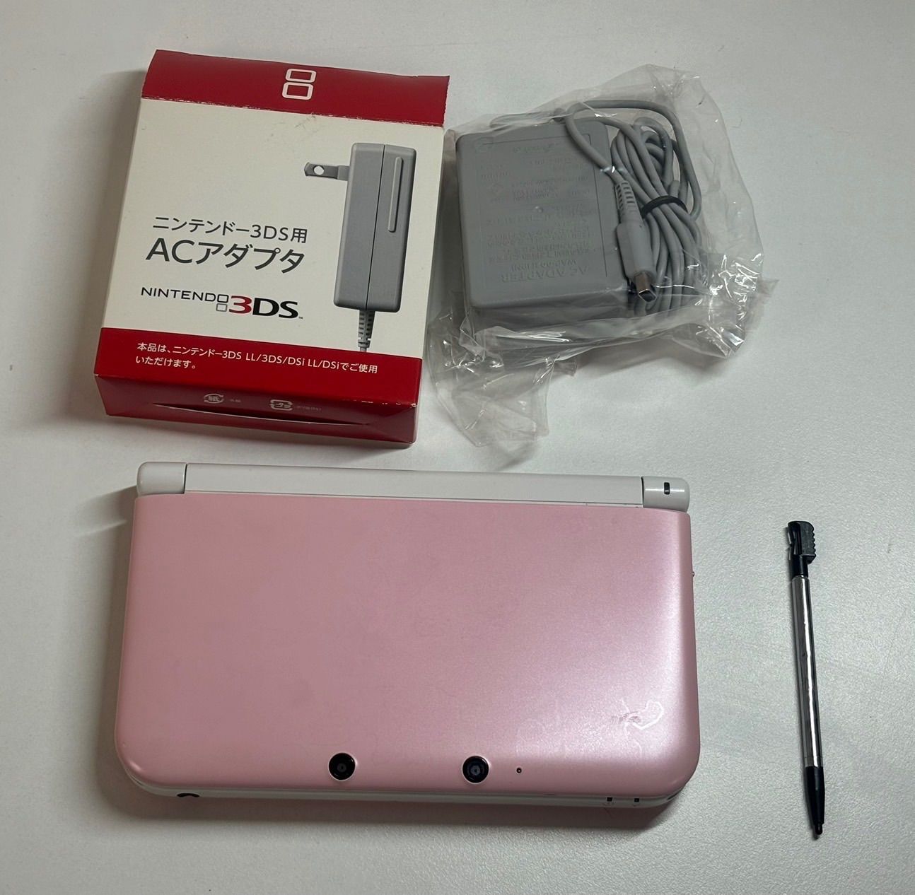 Nintendo ニンテンドー 3DS LL 本体 ピンク×ホワイト SA