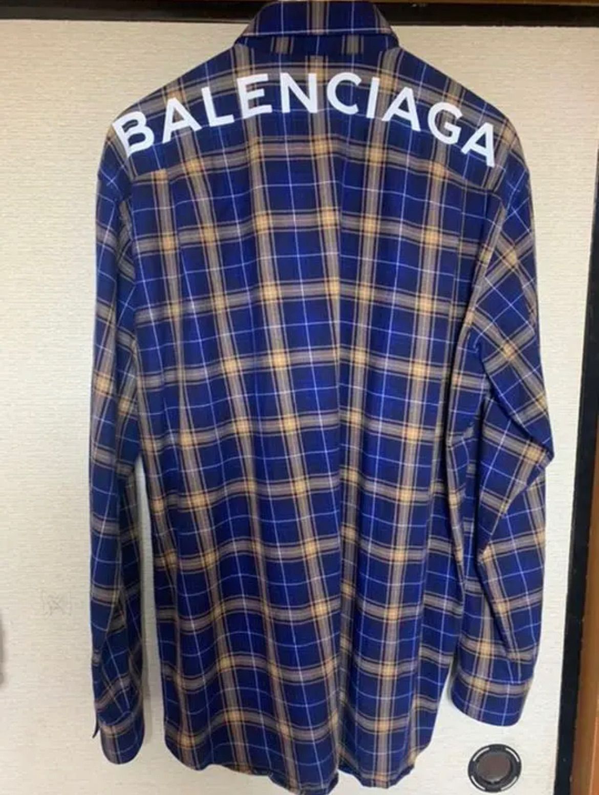 バレンシアガ チェックシャツ - メルカリ