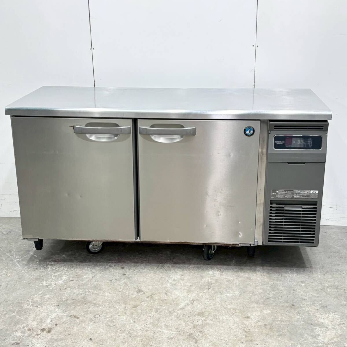 ホシザキ 冷蔵コールドテーブル RT-150SNG-RML W1500×D600×H800 台下冷蔵庫 業務用冷蔵庫 単相100V 2020年製 厨房