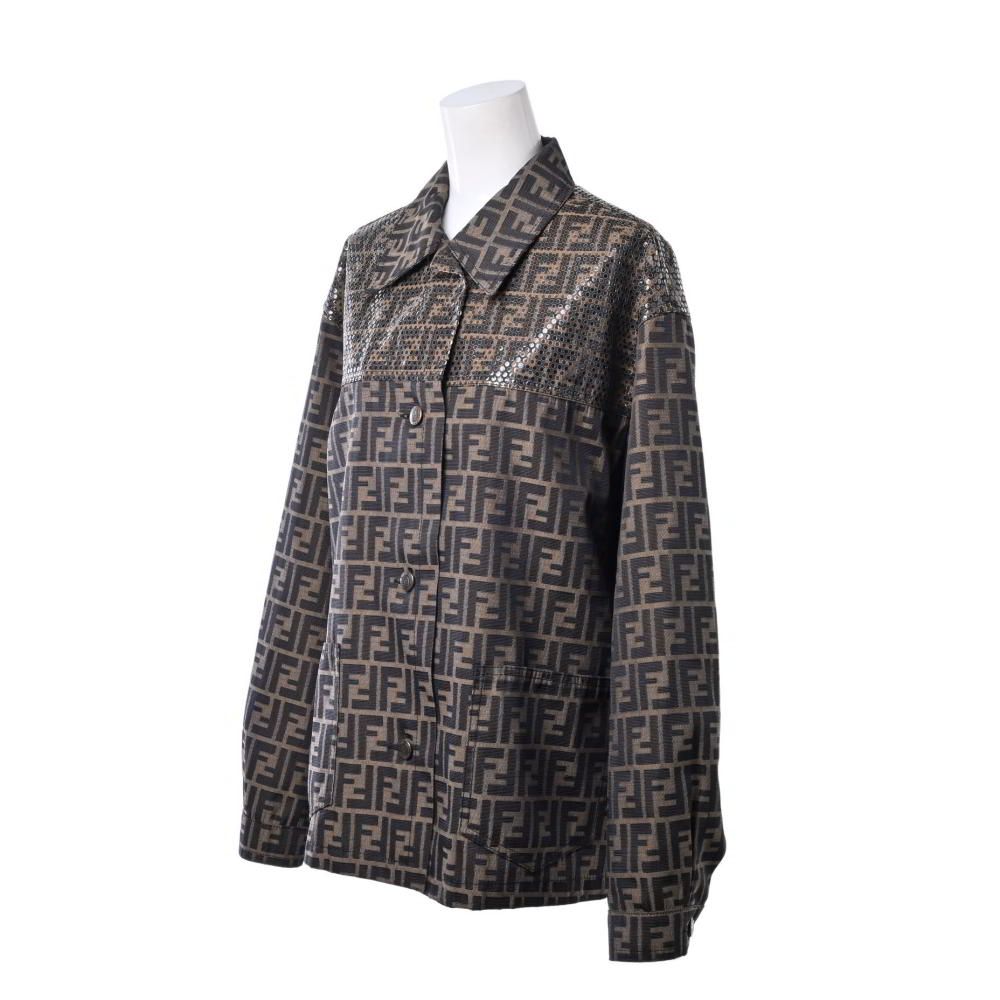 FENDI ヴィンテージ ズッカ柄 ジャケット - メルカリ