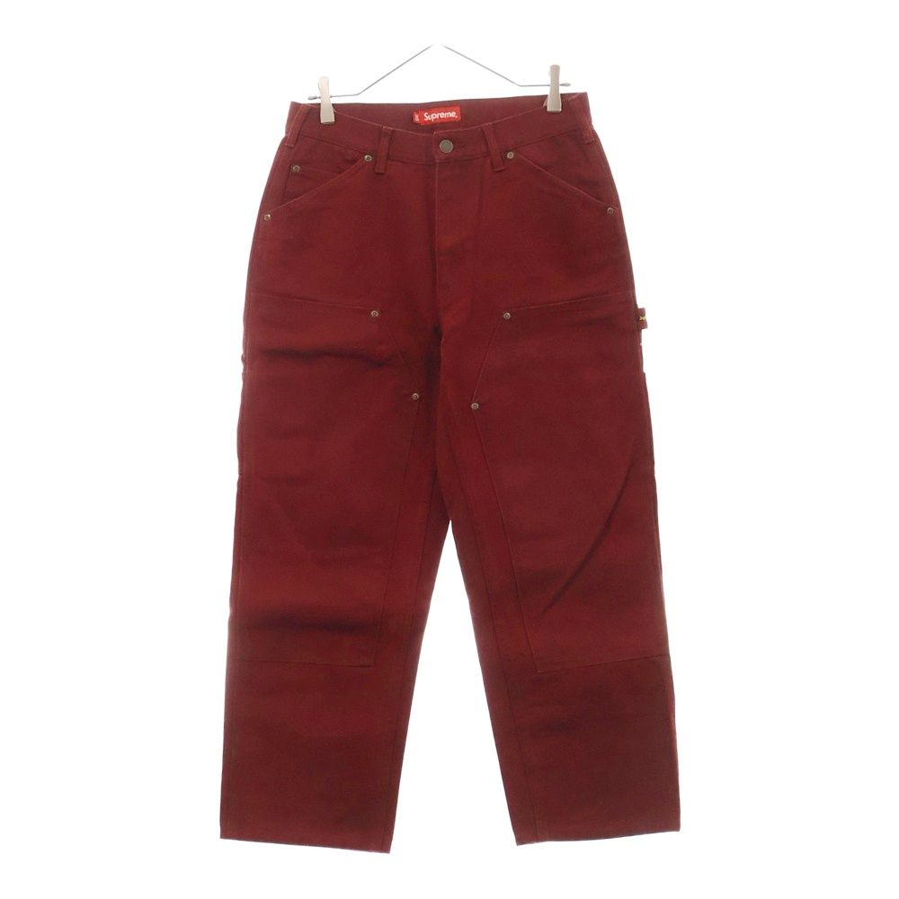SUPREME (シュプリーム) 23SS Double Knee Painter Pant ダブルニー ペインターパンツ バーガンディー