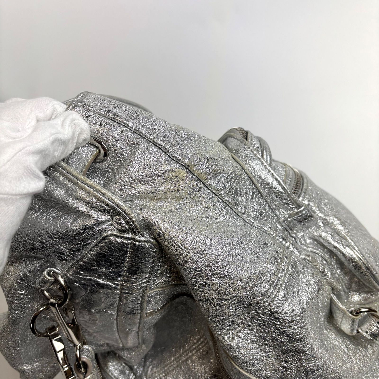 ALEXANDER WANG アレキサンダーワン Zip Detail All Leather 3Way Bag