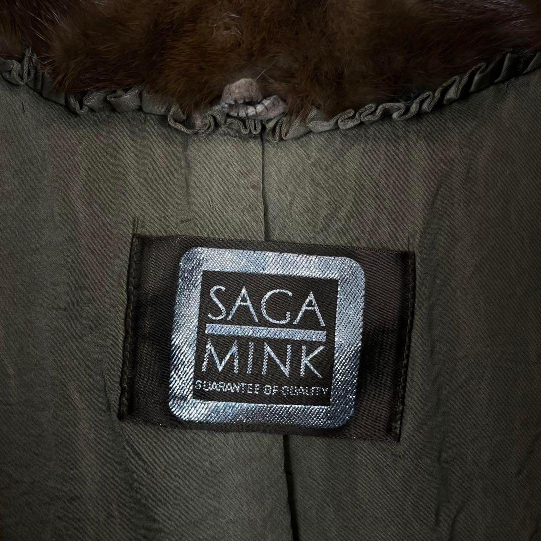 SAGA MINK サガミンク リアルファー ミンク 毛皮 コート 11 - メルカリ