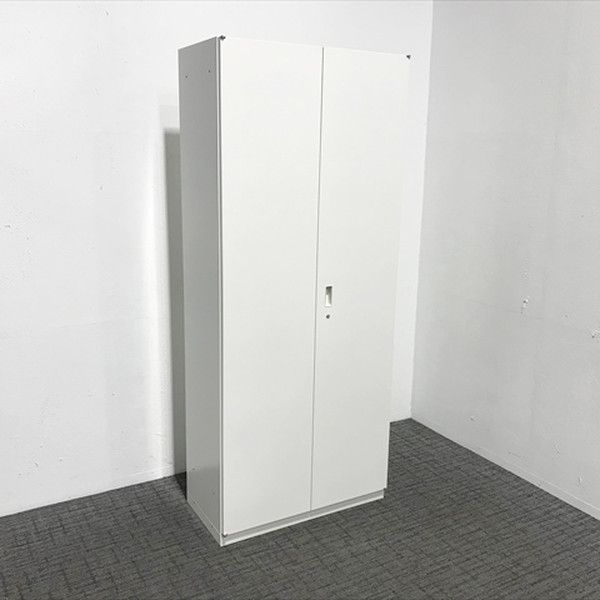 両開き書庫 ロング シンライン イトーキ ホワイト キャビネット