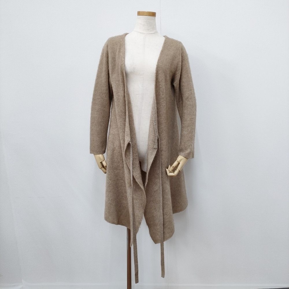 R&D.M.Co- カシミヤ ニットローブ カシュクール カーディガン ベージュ  