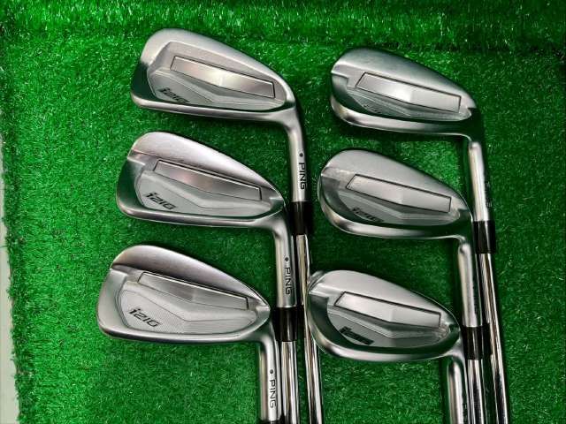 PING i210 アイアンセット 6-U 6本セット modus105 S PING i210アイアン 6〜UW 黒ドット modus3 105 6本セット - メルカリ