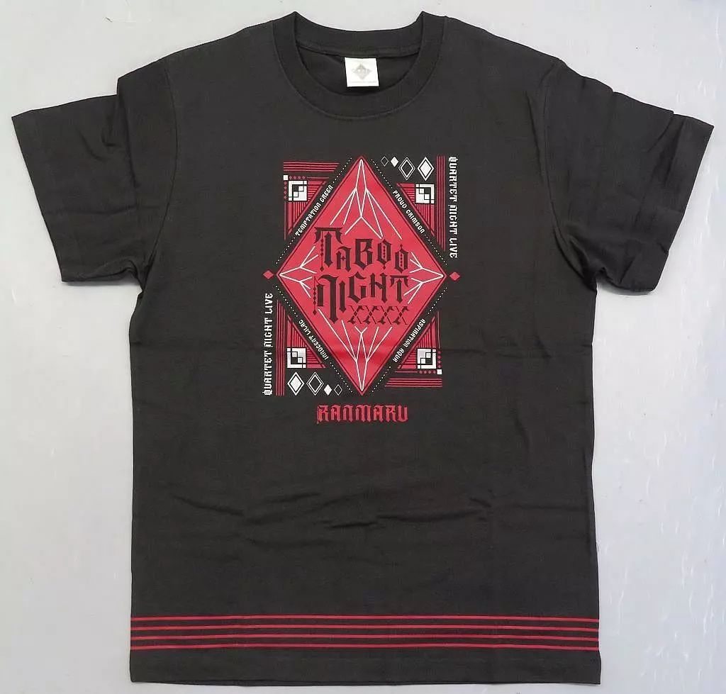 中古】Tシャツ 黒崎蘭丸 Tシャツ ブラック Mサイズ 「劇場版 うたの