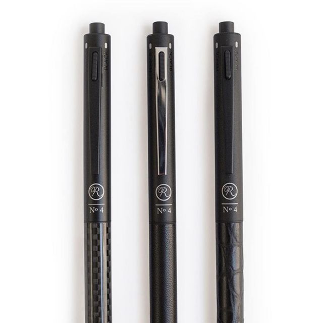 セール商品再値下げ中。 ロメオ ペン 4in1 カーボングリップ ブラック RM4-02  ＜特価 ＞2025年新作登場!