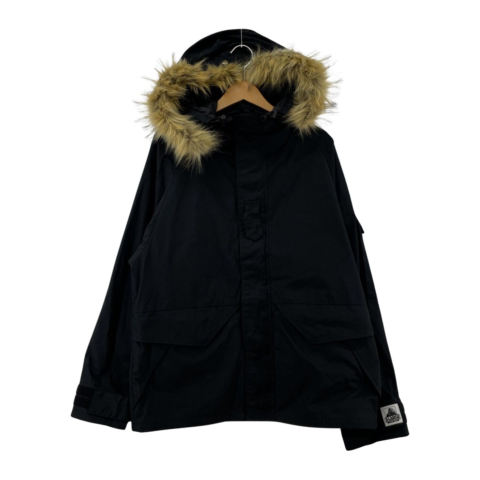 XLARGE エクストララージ 01183506ミリタリージャケット sizeMEDIUM/ブラック