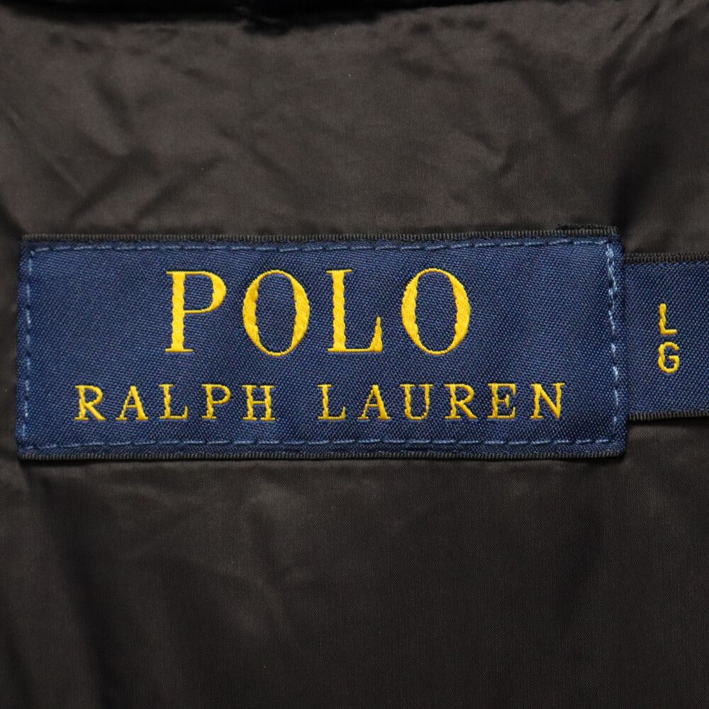 POLO RALPH LAUREN (ポロラルフローレン) ロゴ刺繍 ダウンベスト