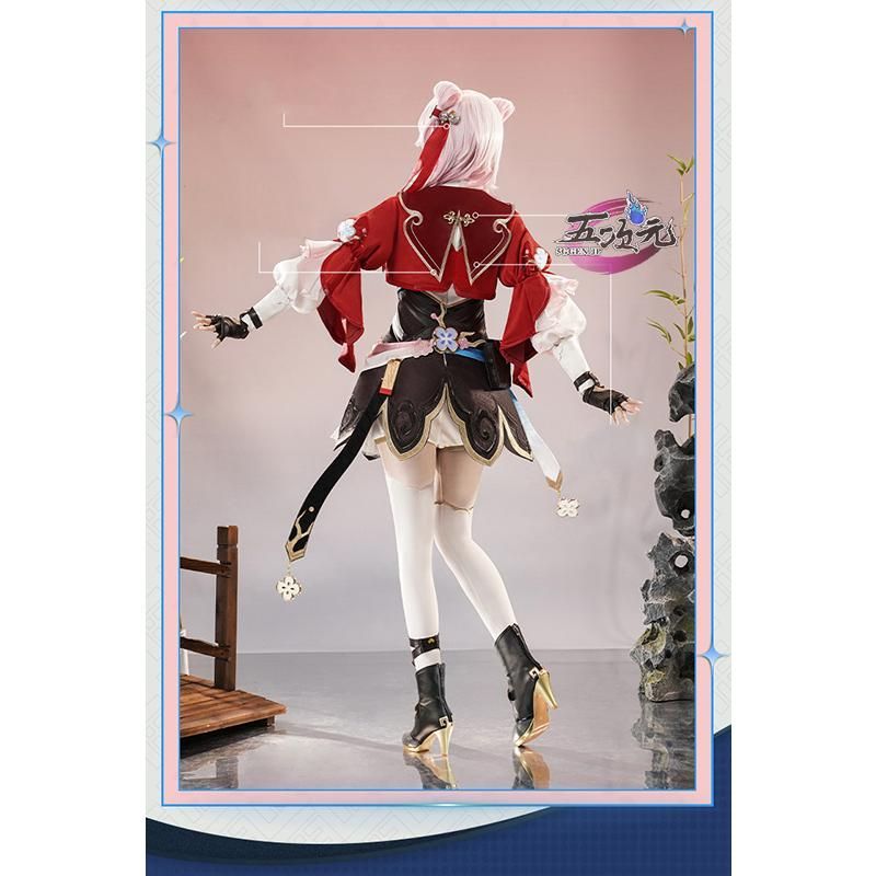 新発売 三分妄想 崩壊スターレイル コスプレ 崩スタ 三月なのか 巡狩 伝説の新人剣士 衣装 ウィッグ 靴 追加 CS09019BJ ハロウィン