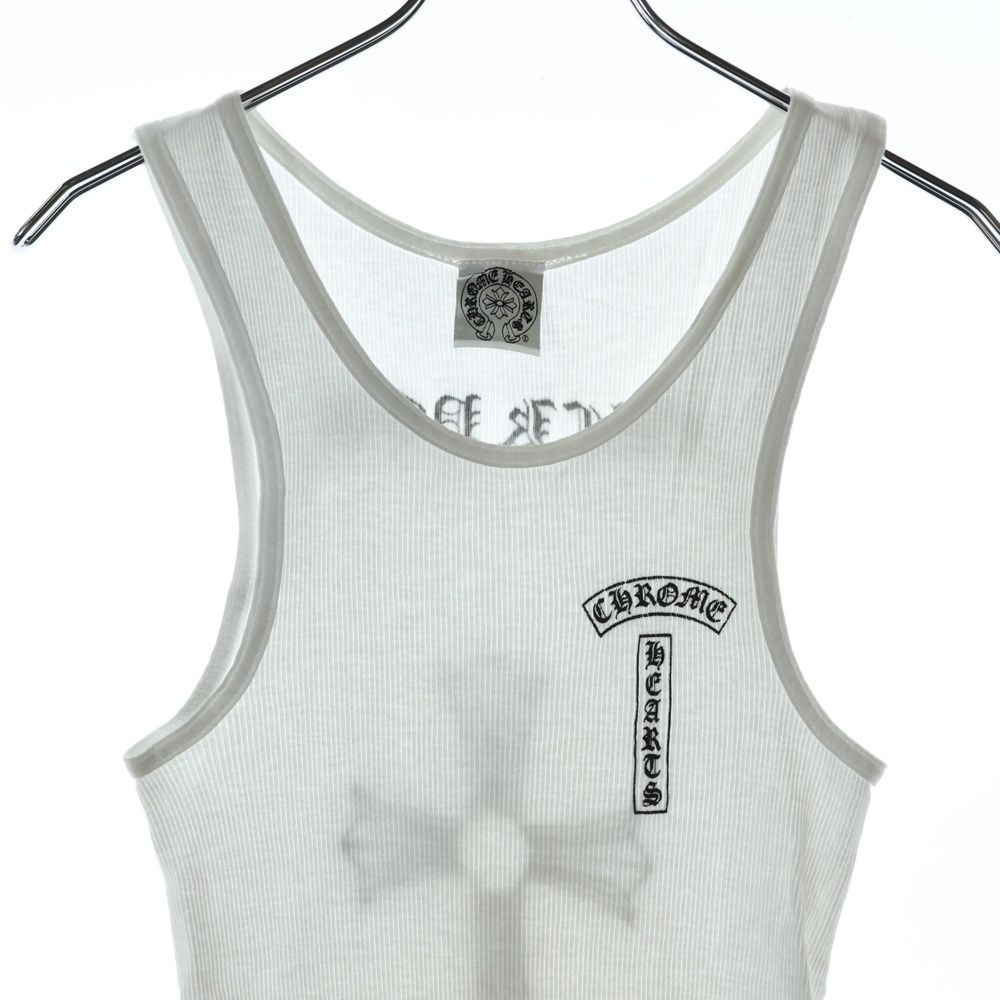 CHROME HEARTS クロムハーツ fuck you タンクトップ クロス chromehearts】クロムハーツタンクトップホースシューFUCKYOU