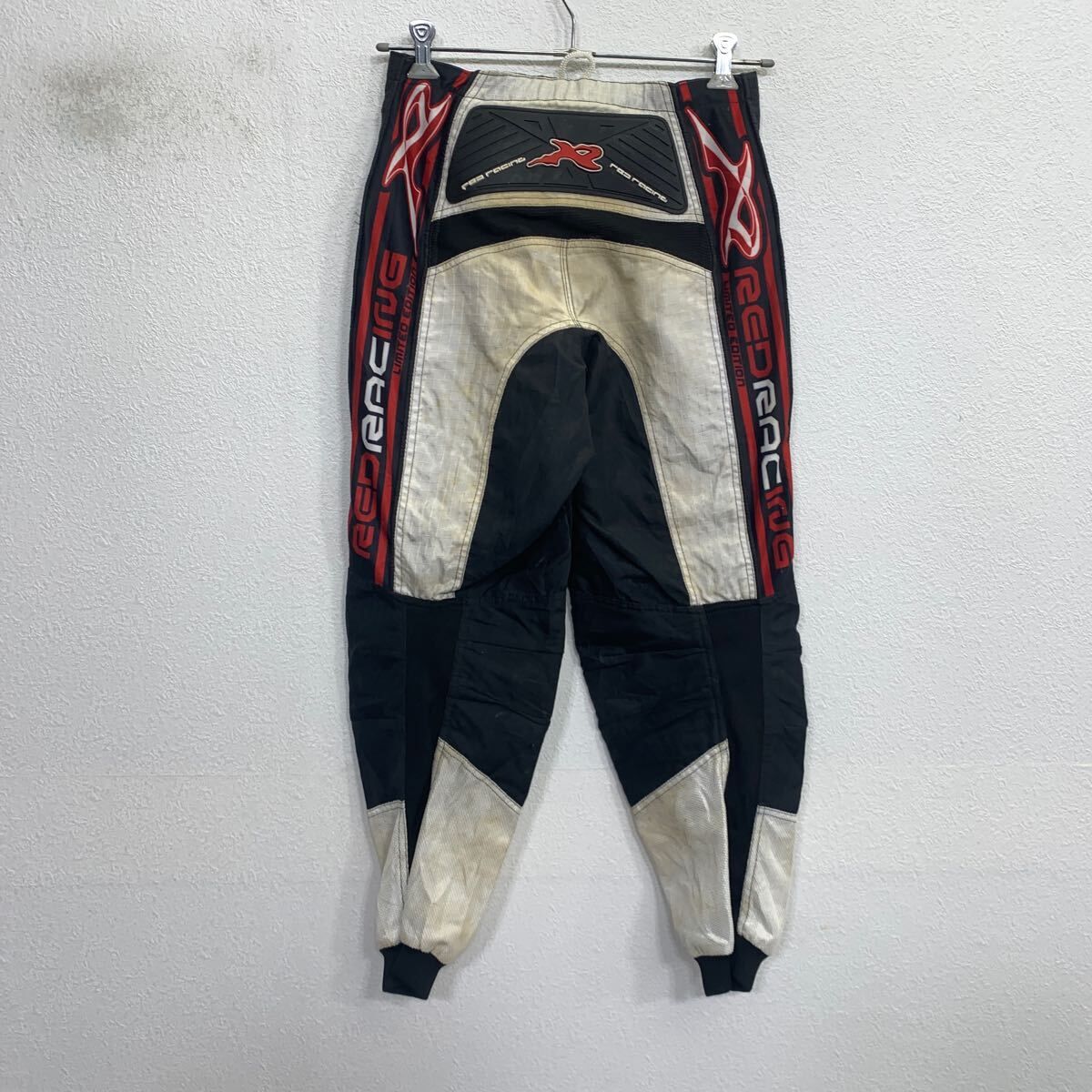 RED RACING モトクロスパンツ W28 ブラック ホワイト レッドレーシング 