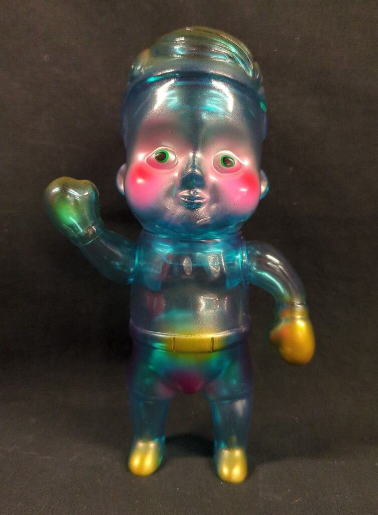 Blood Guts Toys Izumonster ピポパ ボクシング クリアブルー成型/金