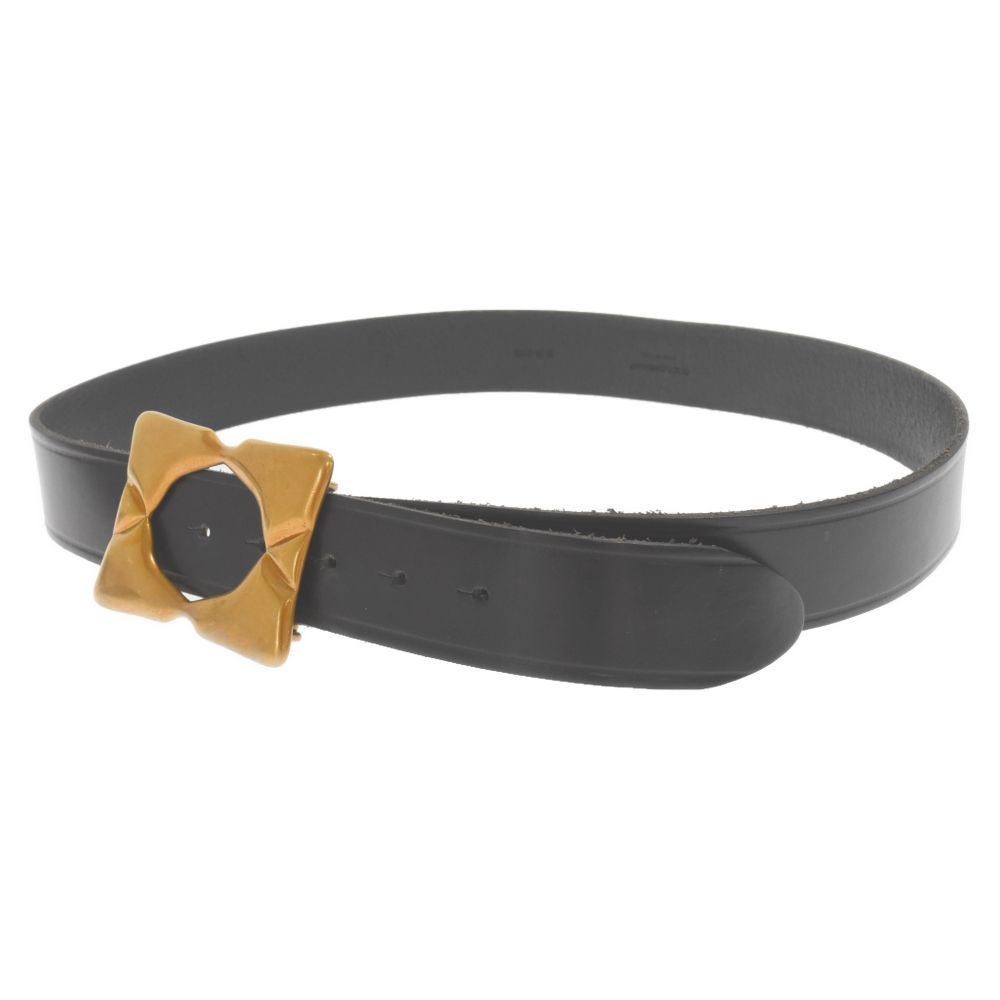 ドルチェ&ガッバーナ　ゴールドスクエアバックルベルト　メンズ ドルチェ&ガッバーナ ゴールドスクエアバックルベルト メンズ