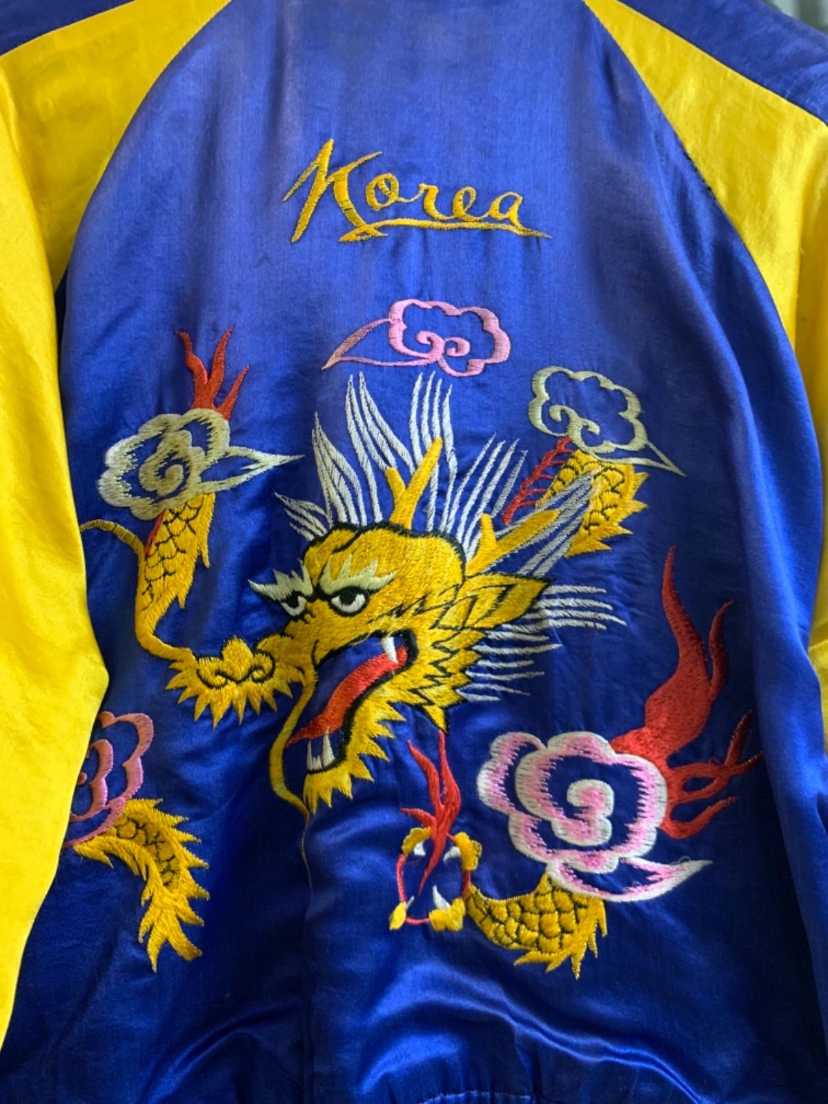 コリアンスーベニアジャケット Vintage スカジャン スーベニアジャケット Korea コリアジャケット