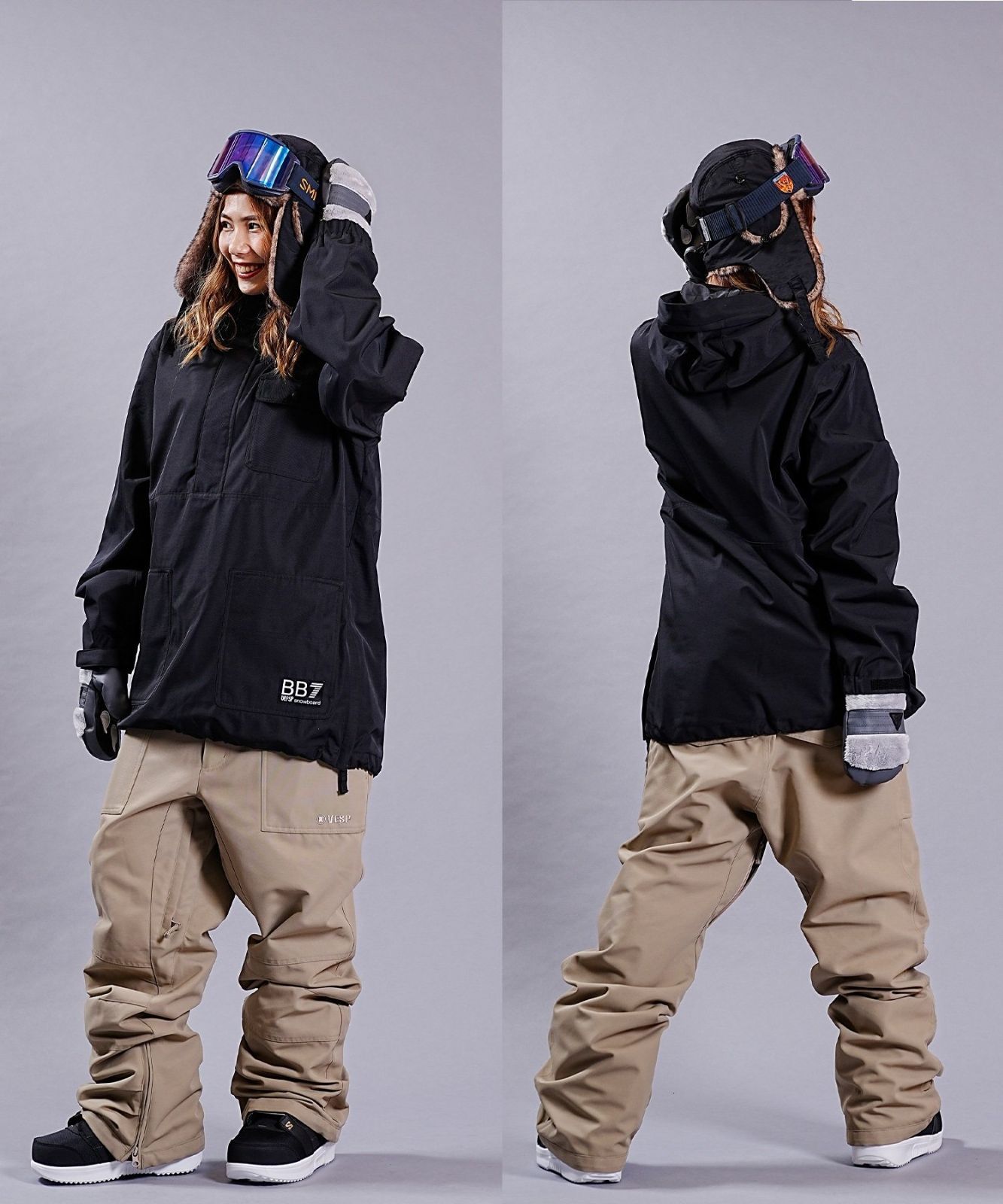 VESP BB7 ベスプ 23-24 スノーボード ウエア 上下セット VESP ベスプ BB7 VESP BB7 ベスプ 23-24 スノーボード ウエア 上下セット