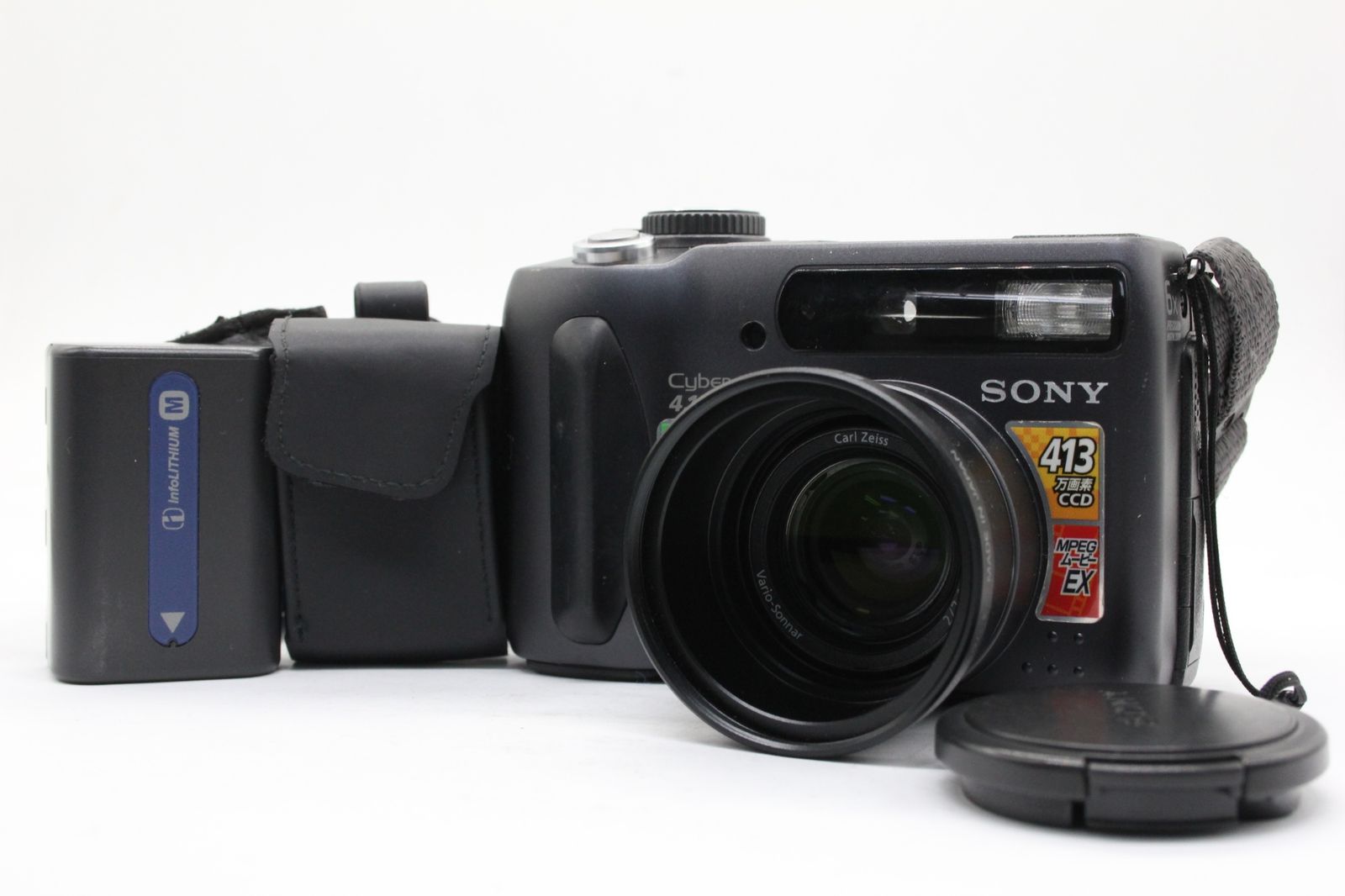 返品保証】 ソニー SONY Cyber-shot DSC-S85 6x バッテリー付き 