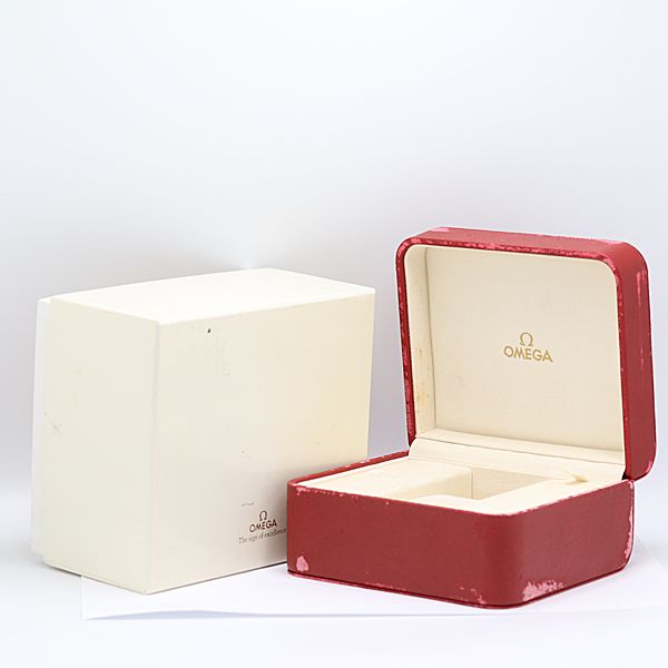 希少　OMEGA オメガ　腕時計　空箱　赤 Yahoo!オークション -「オメガ時計箱」(箱、保証書、付属品