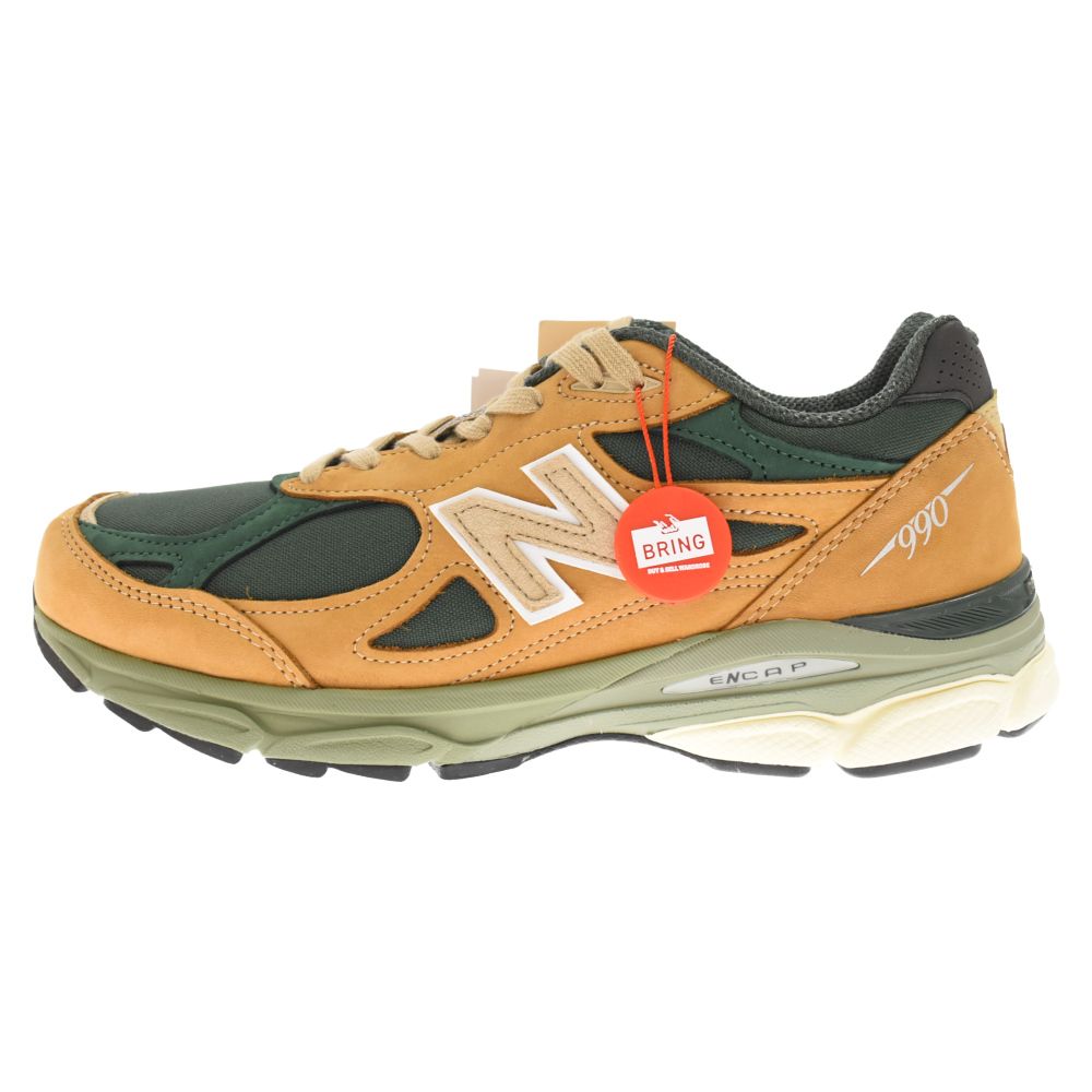 New Balance ニューバランス M990WG3 ローカットスニーカー グリーン